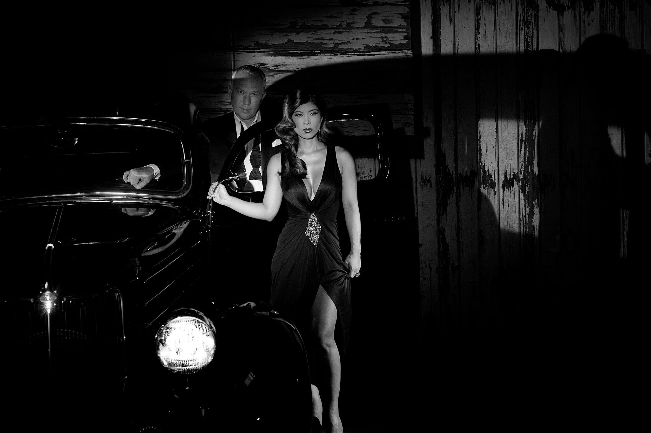 Liza and Shane – think film noir