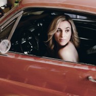 garage engagement session