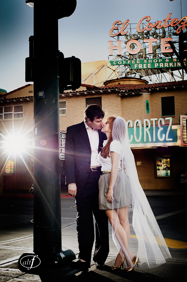 down town las vegas wedding photography